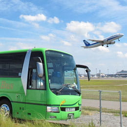 愛知バスと飛行機
