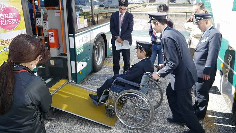 車内にも器具があり、完全に固定可能