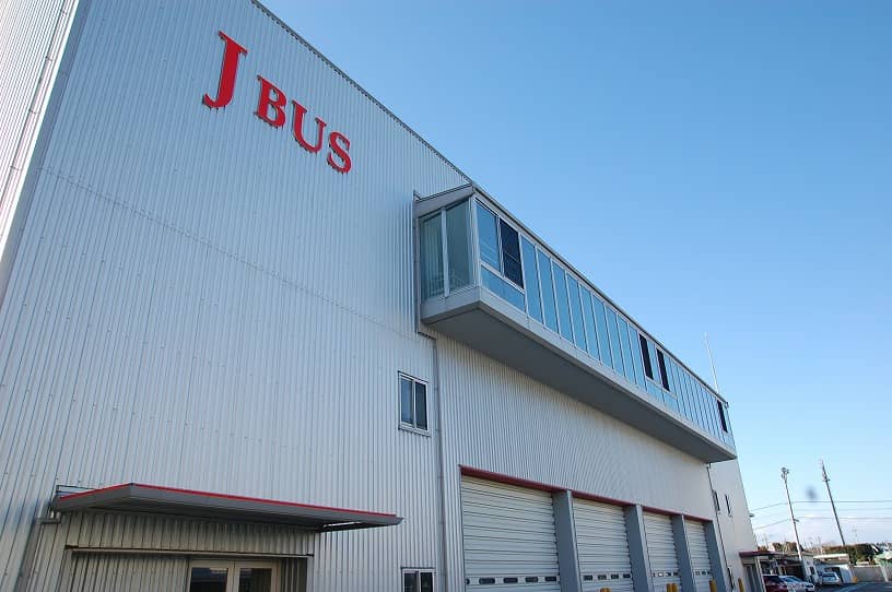 J-BUS(ジェイ・バス株式会社)宇都宮工場の外観