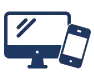 PCとスマホのイラスト