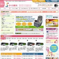 さくら観光サイトトップイメージサムネイル
